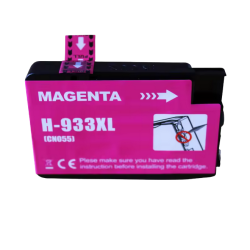 Tusz INQ 933 XL MAGENTA do drukarek HP OFFICEJET 6100 / 6600 / 6700 / 7110 - zamiennik